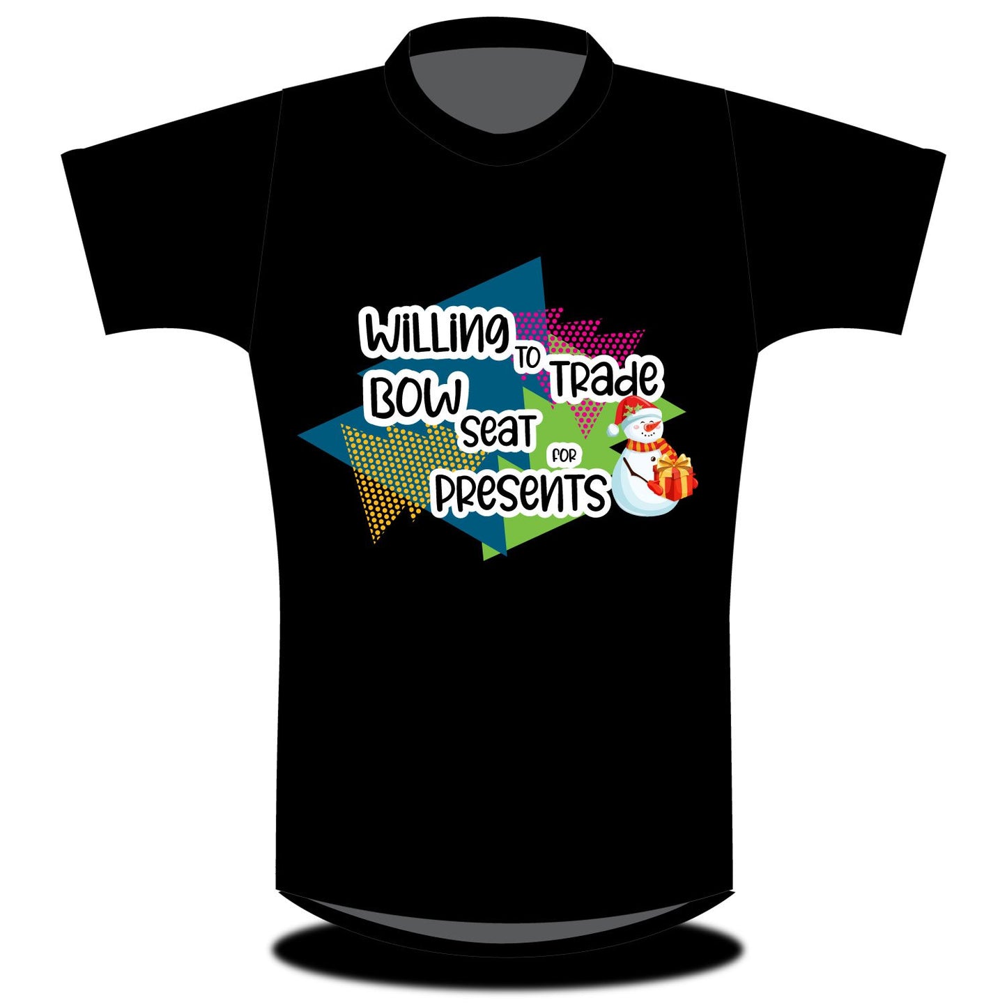 Stitch Rowing Bow Seat for Presents T-shirt