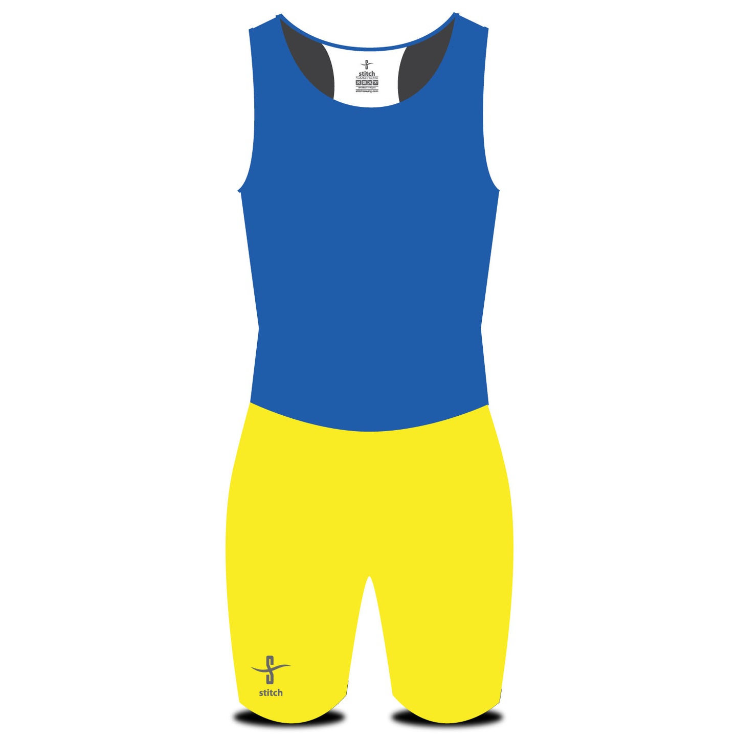 Stitch Rowing Ukraine Flag AIO