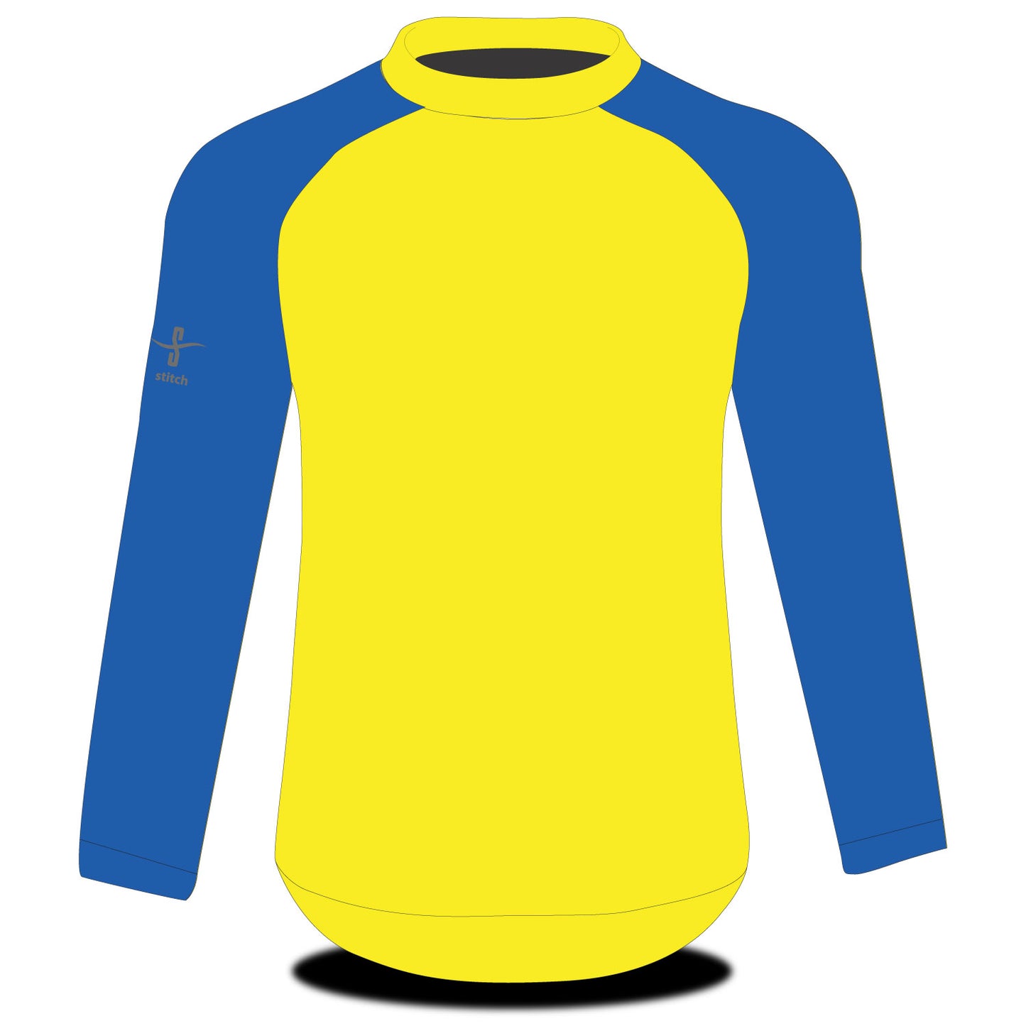 Stitch Rowing Ukraine Tech Top Long Sleeve Yellow Body