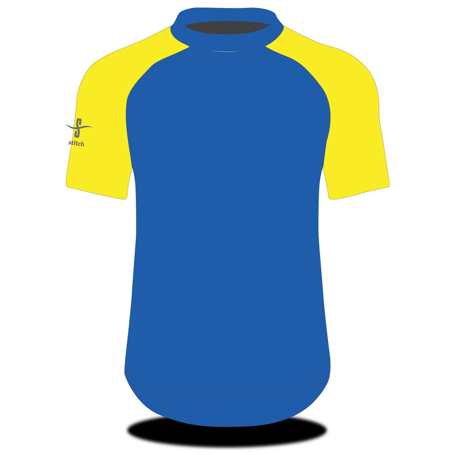 Stitch Rowing Ukraine Tech Top Short Sleeve Royal Body