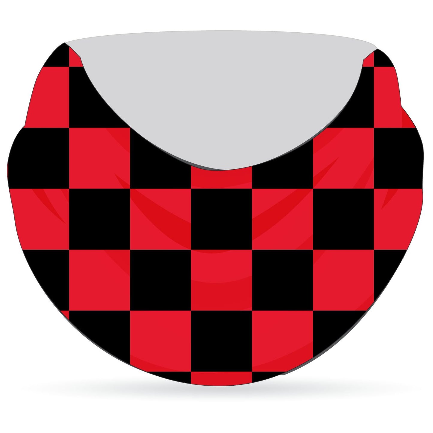 Stitch Rowing Snood Checks Black Red
