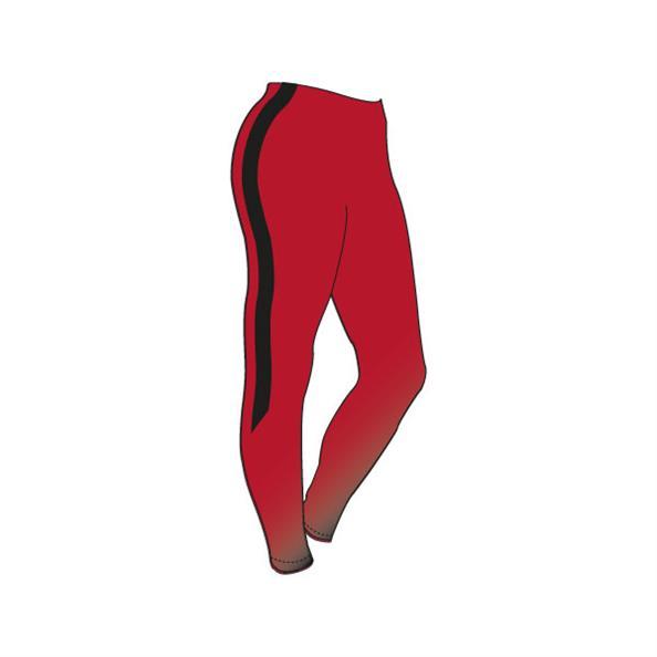 SUABC Maroon/Black Flash Leggings