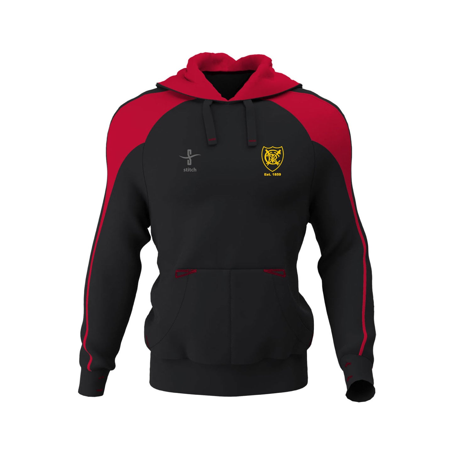 Talkin Tarn ARC Black Red Hoodie