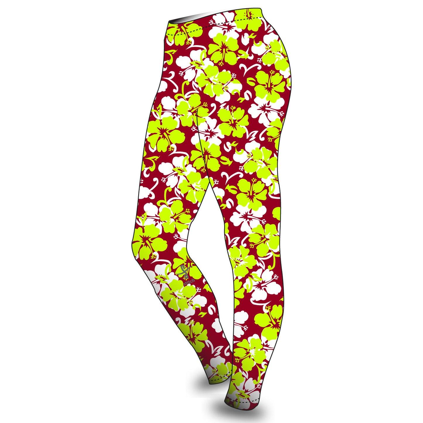 Talkin Tarn ARC Hibiscus Leggings