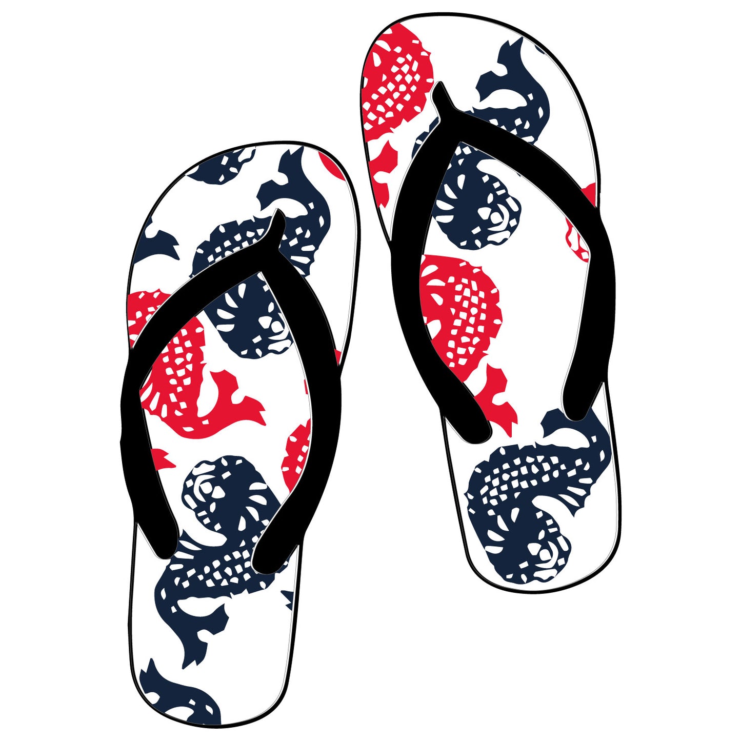 University of Sussex Rowing Flip Flops