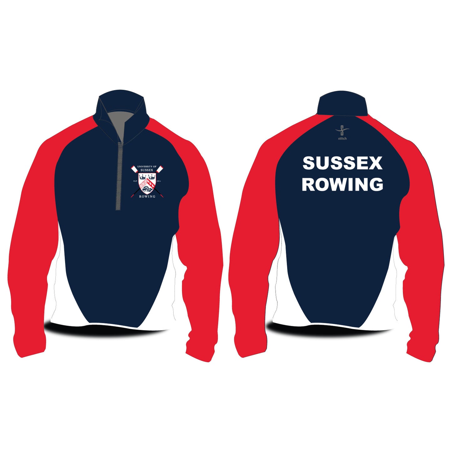 University of Sussex Rowing Hardshell Splash Jacket