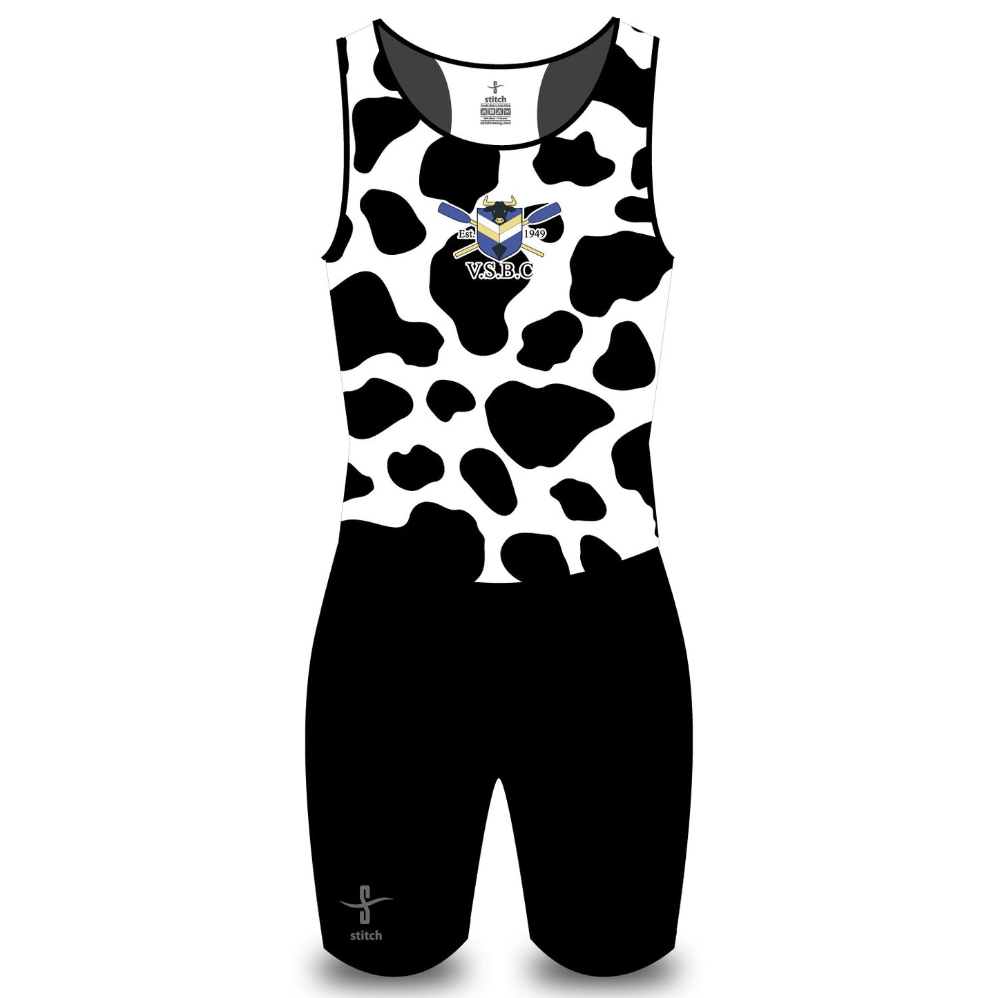 Vet School Boat Club AIO Cow Print Body