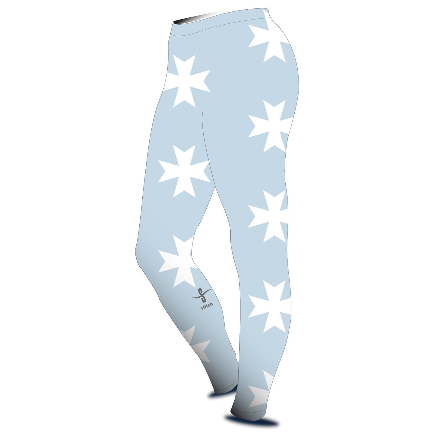 Wadham College Boat Club Leggings Maltese Cross