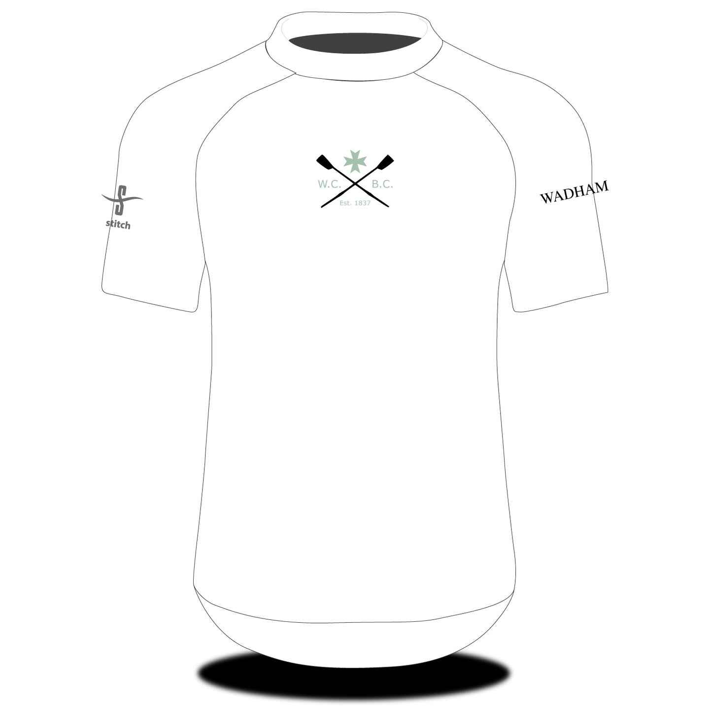 Wadham College Boat Club Tech Top Short Sleeve