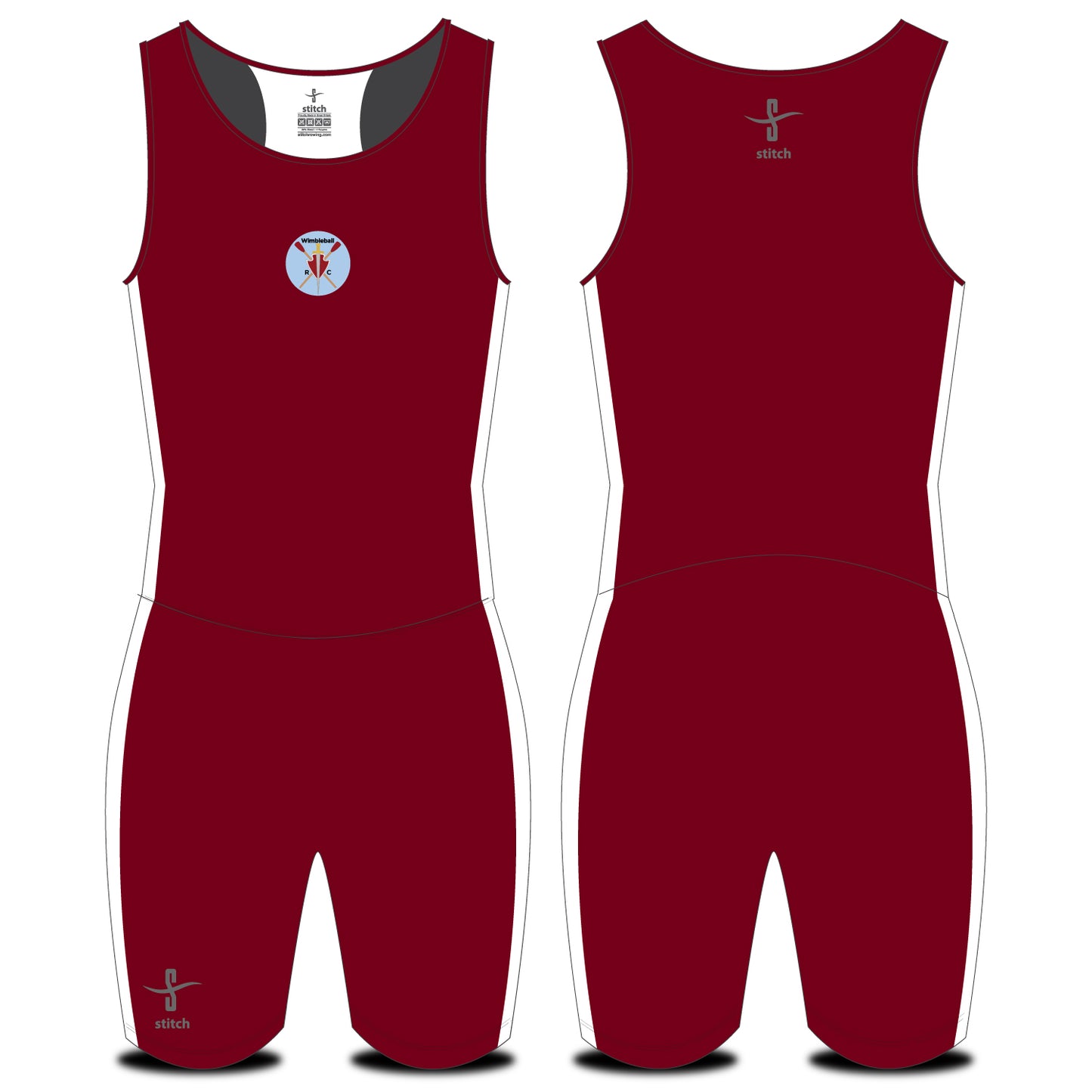 Wimbleball Rowing Club 2" Stripe AIO