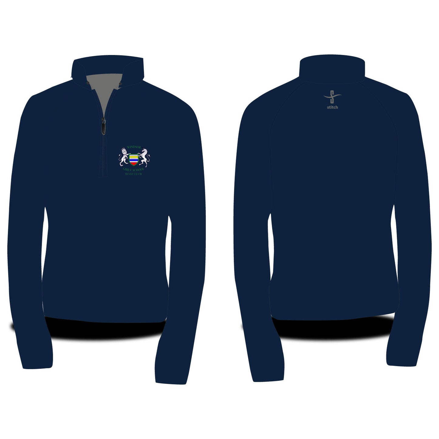 Windsor Girls School Boat Club Dark Morning Fleece