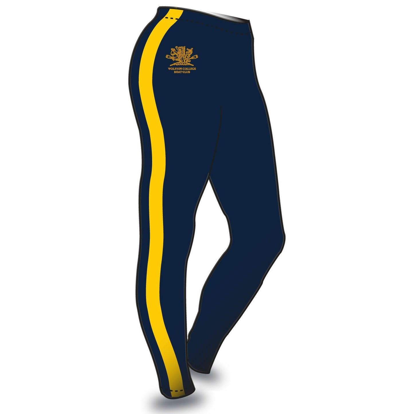 Wolfson College Cambridge Leggings Navy Amber