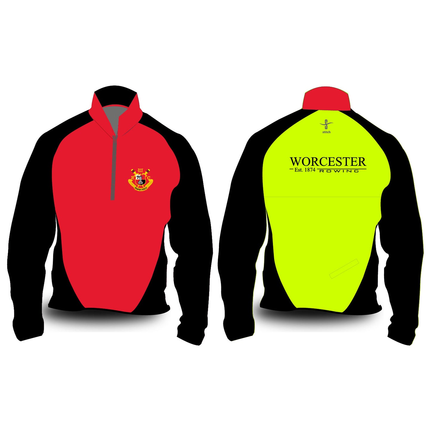 Worcester RC Hi Viz Hardshell Splash Jacket