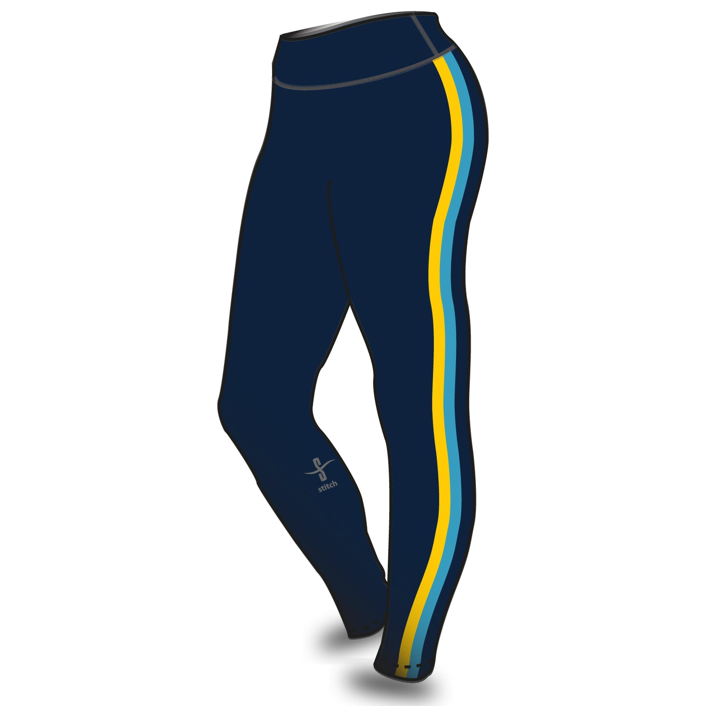 Beaumaris Rowing Club Stripe Leggings