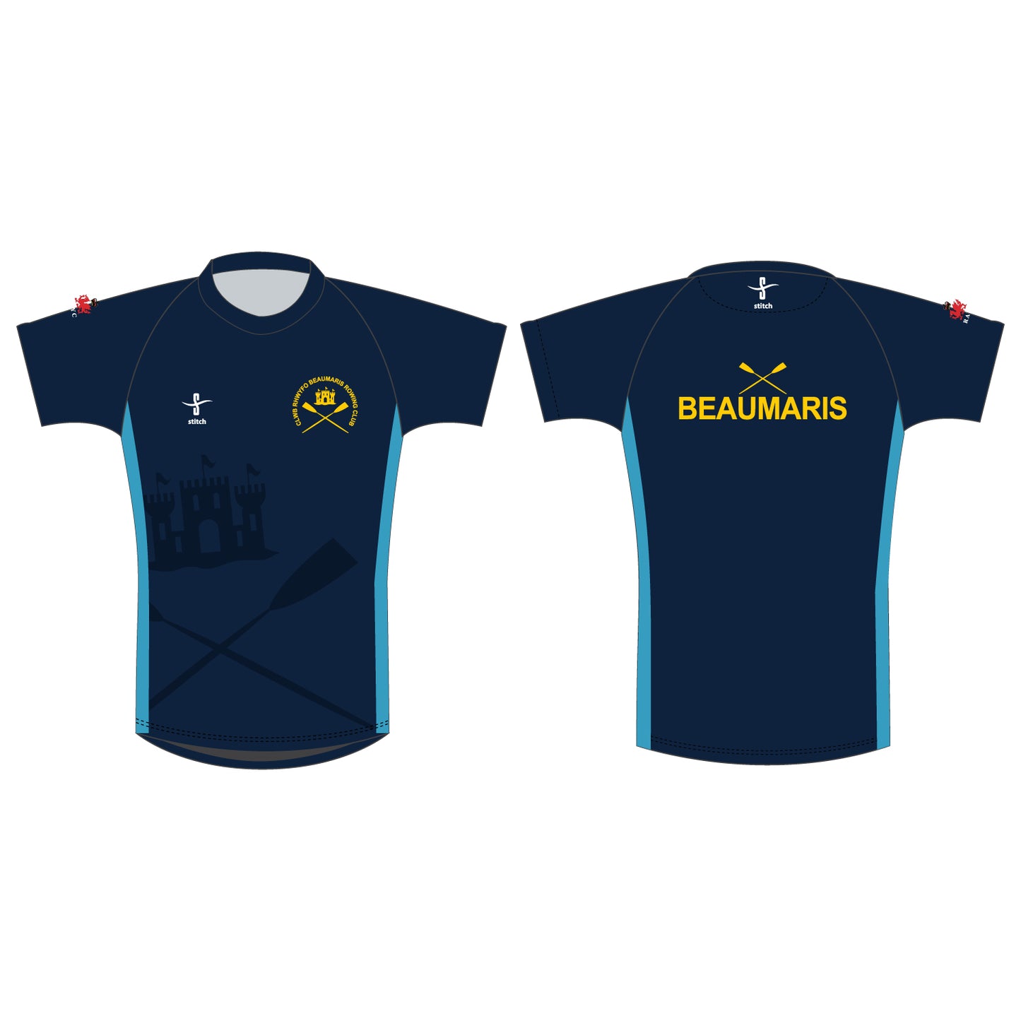 Beaumaris Rowing Club Stripe T-shirt