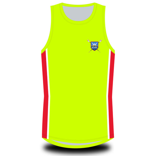 Bradford on Avon Rowing Club Fluorescent Yellow Sublimated Vest