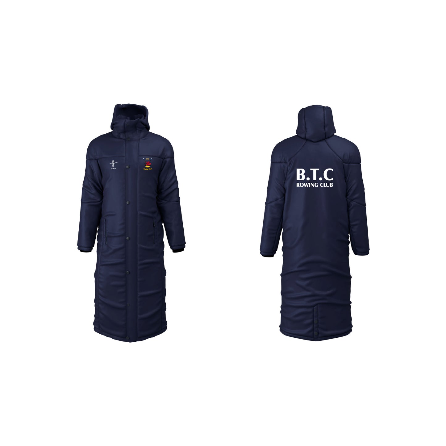 BTC Southampton Rowing Club Contoured Thermal Sub Coat