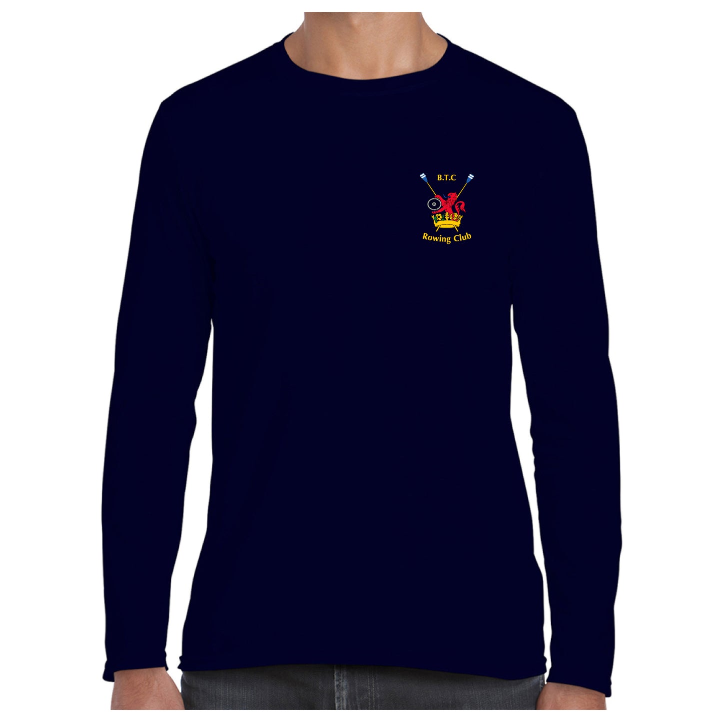 BTC Southampton Rowing Club Navy Long Sleeve T-shirt