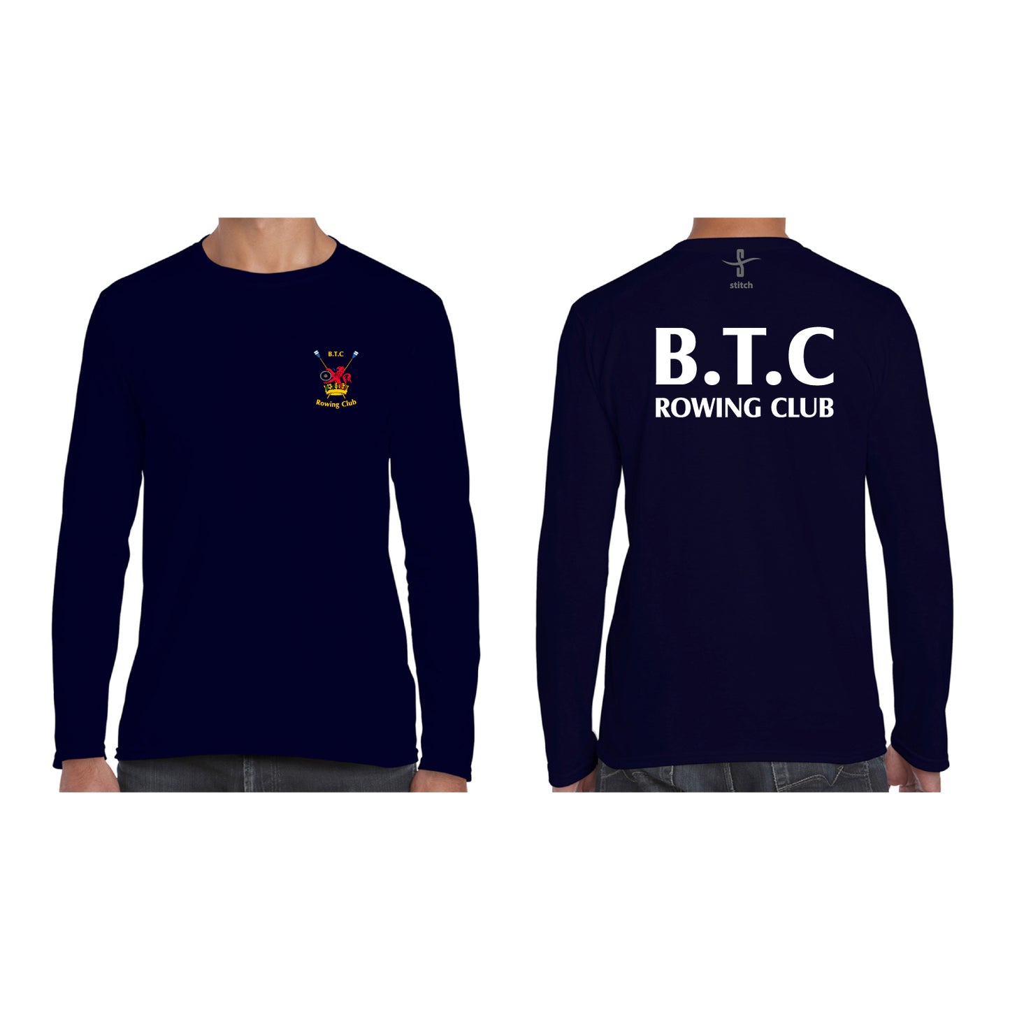 BTC Southampton Rowing Club Navy Long Sleeve T-shirt