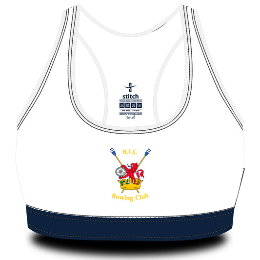 BTC Southampton Rowing Club White Sports Bra