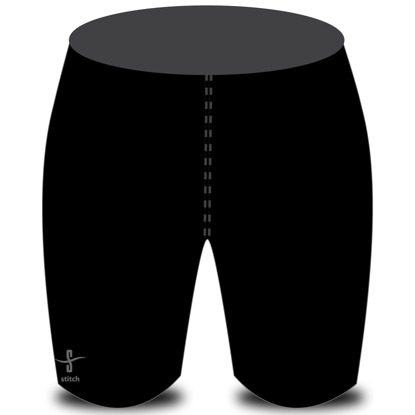 Burton Leander Rowing Club Plain Black Rowing Shorts