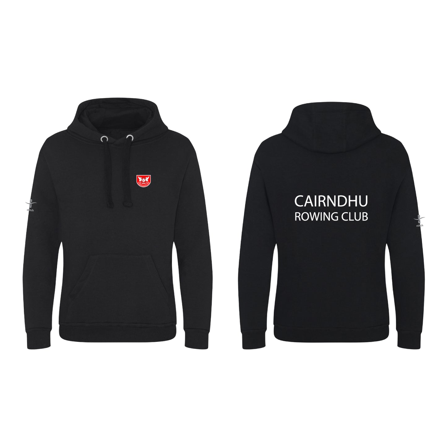 Cairndhu Rowing Club Black Hoodie