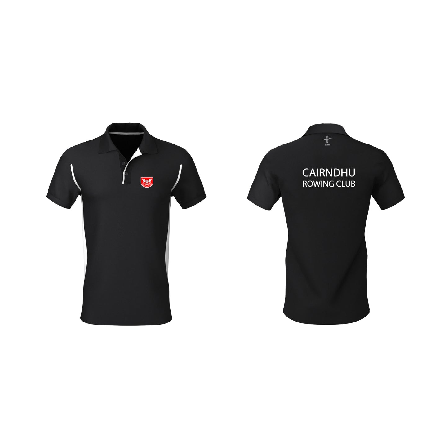 Cairndhu Rowing Club Contrast Polo Shirt