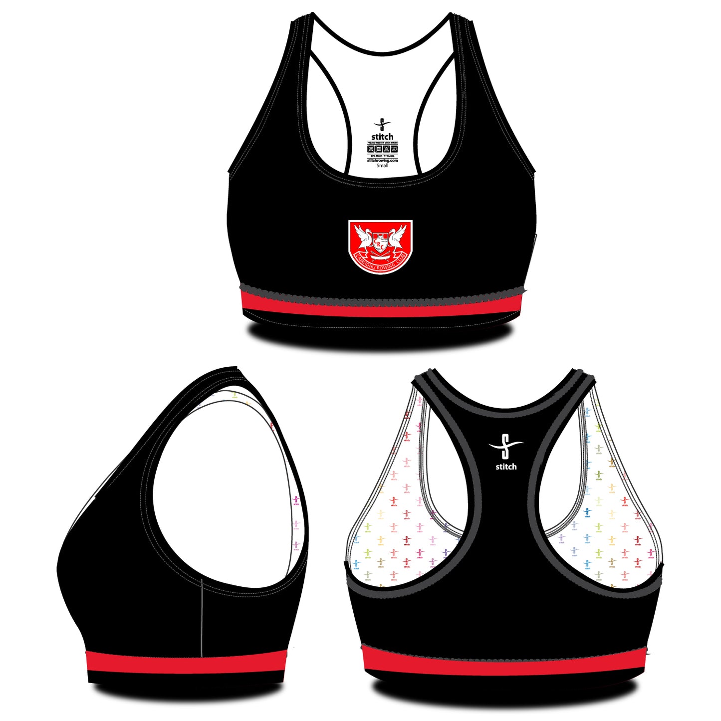 Cairndhu Rowing Club Sports Bra
