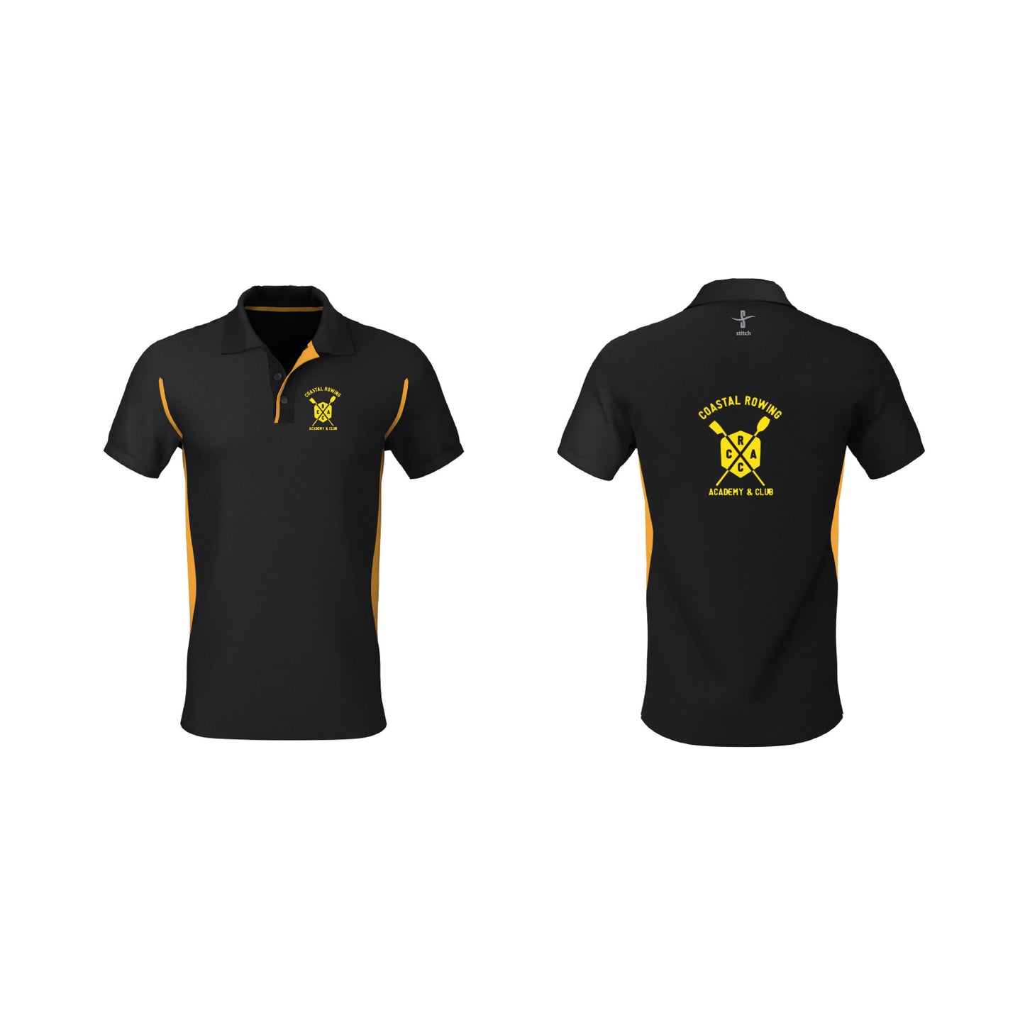 Coastal Rowing Academy Contrast Polo Shirt