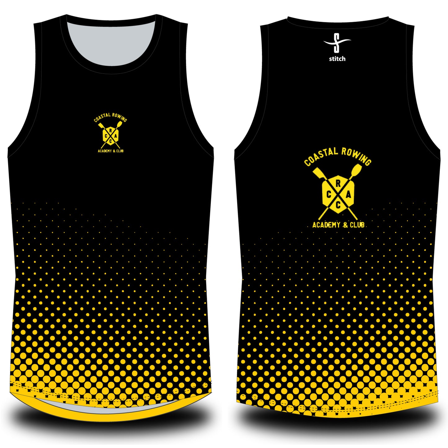 Coastal Rowing Academy Dots Vest