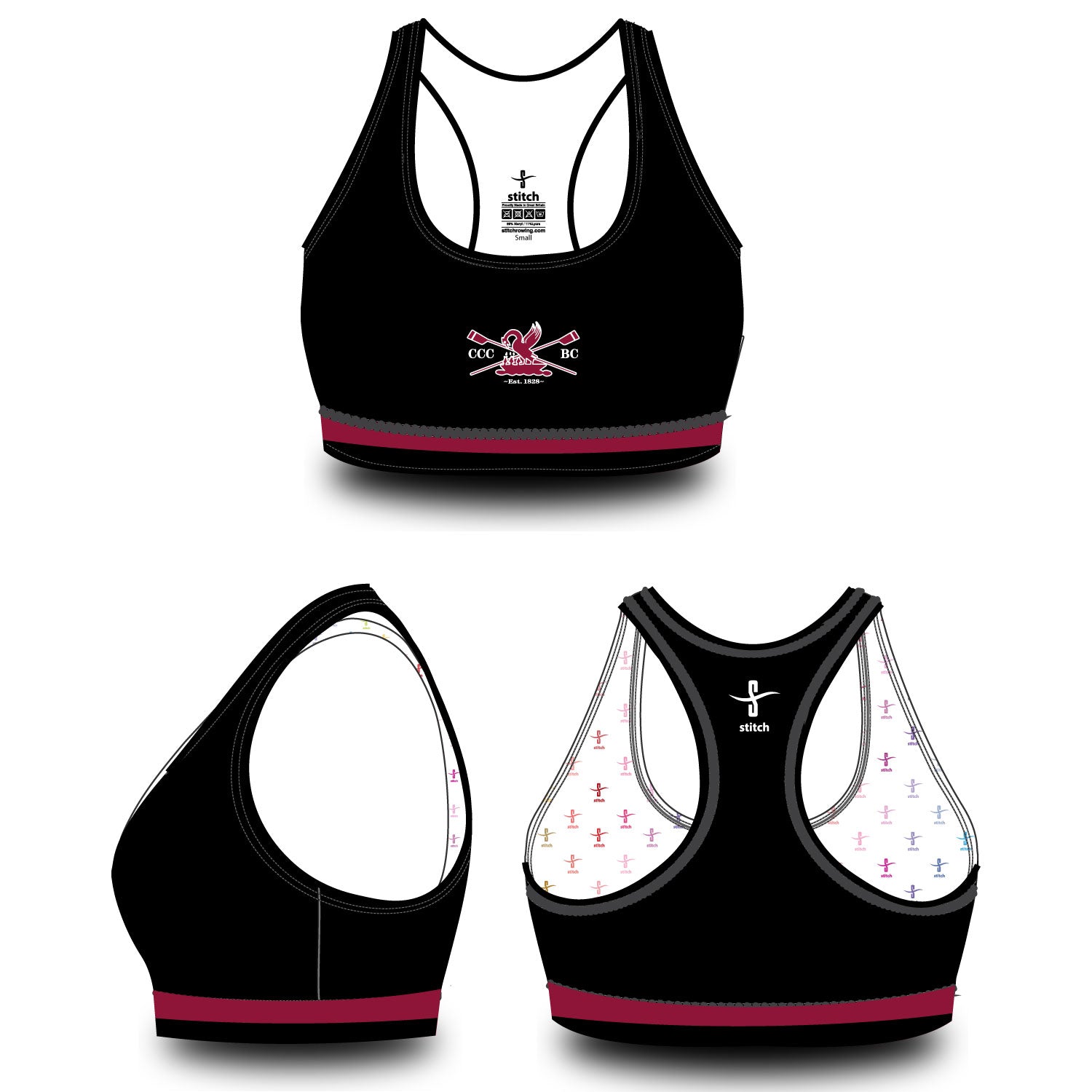 Corpus Christi Cambridge Sports Bra – Stitch Rowing