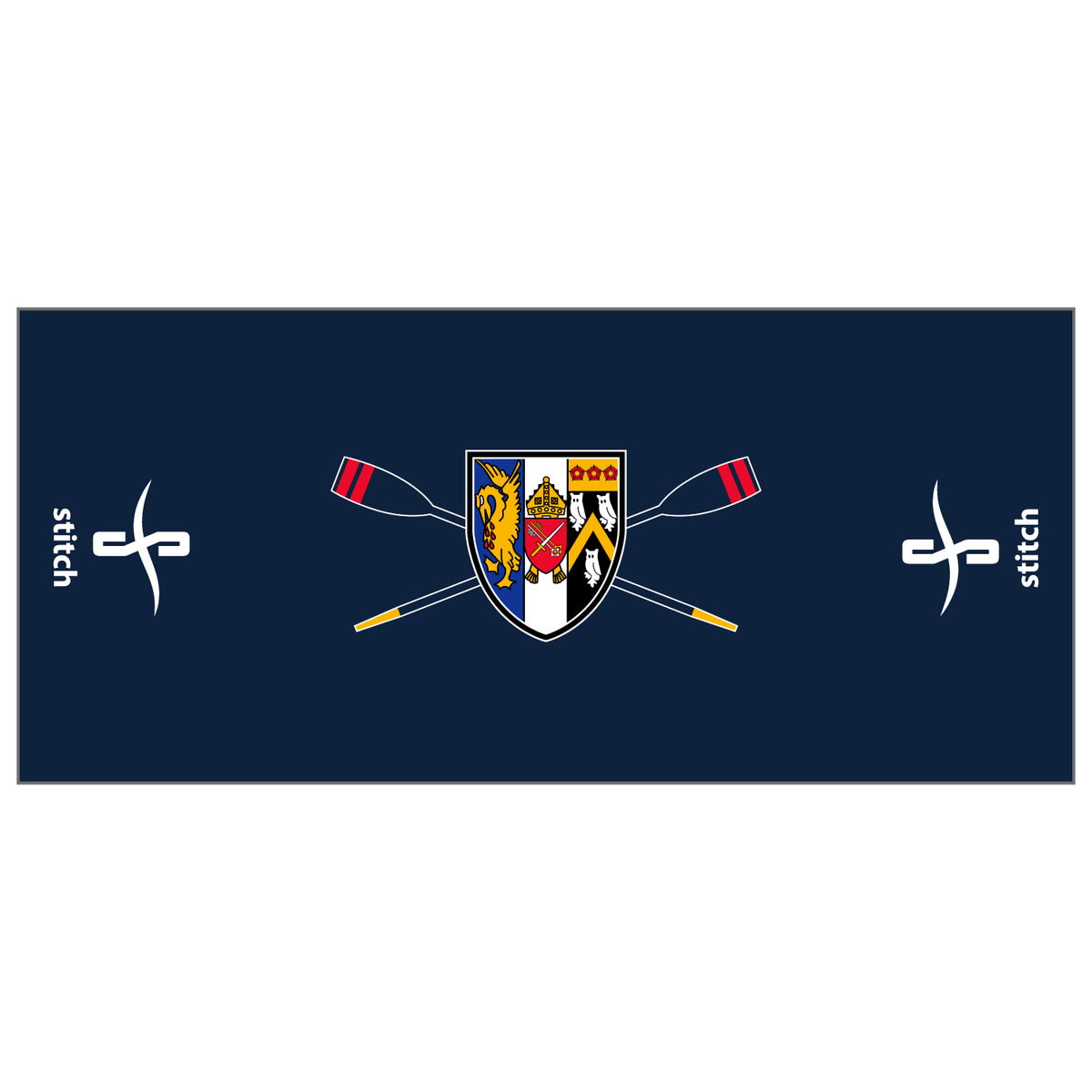 Corpus Christi Oxford Navy Towel