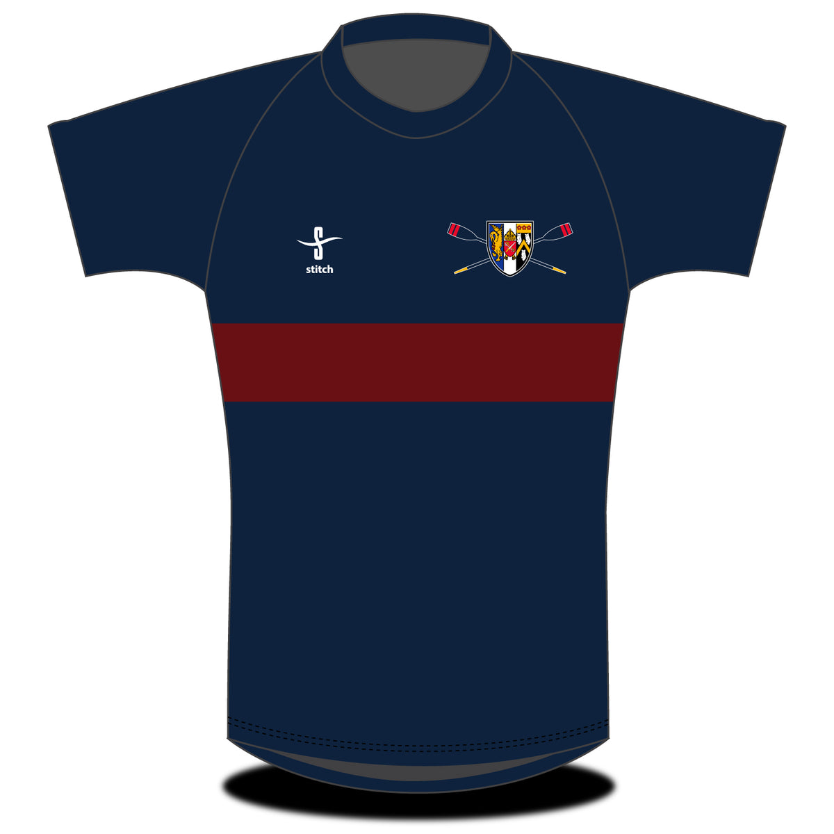 Corpus Christi Oxford Hooped T-shirt