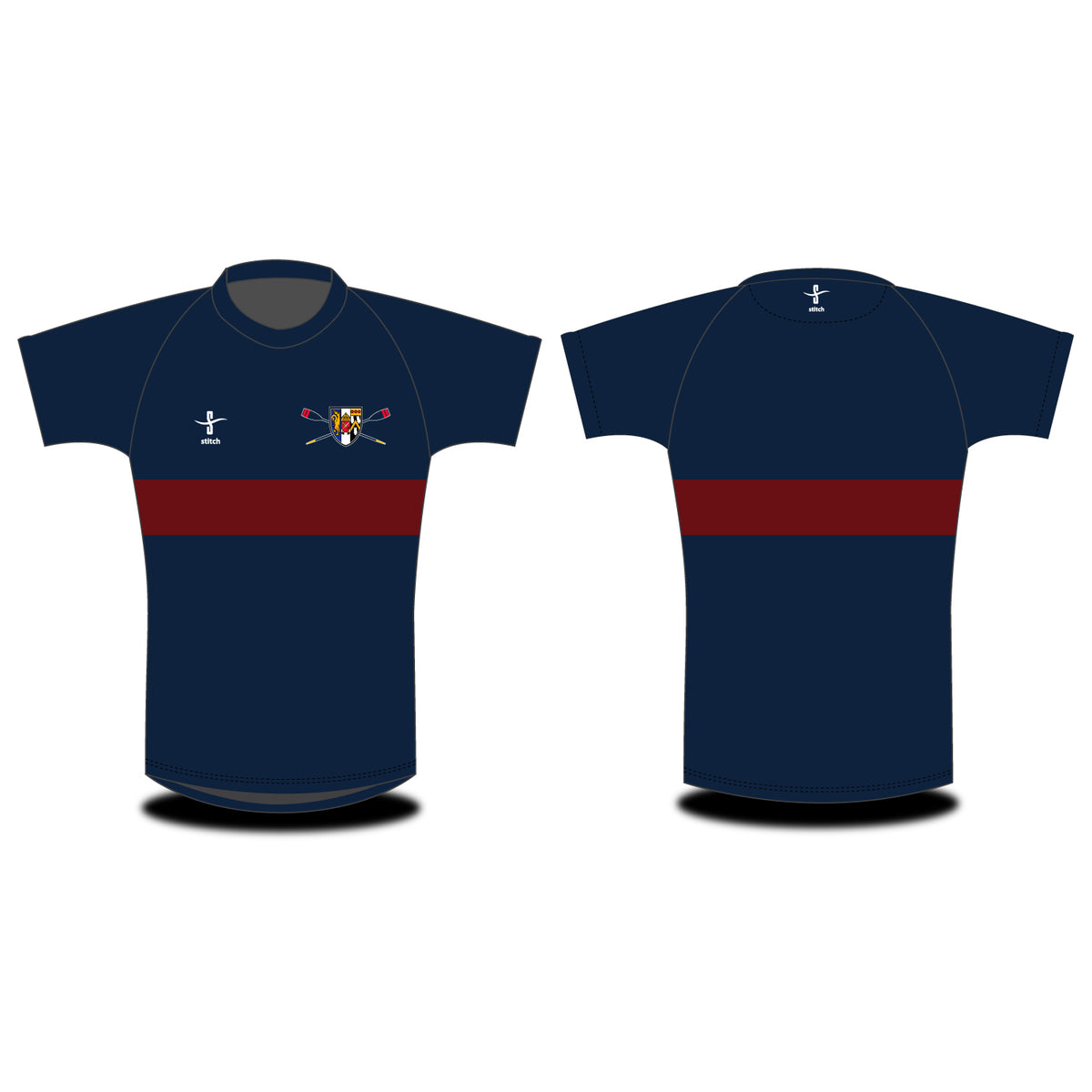 Corpus Christi Oxford Hooped T-shirt