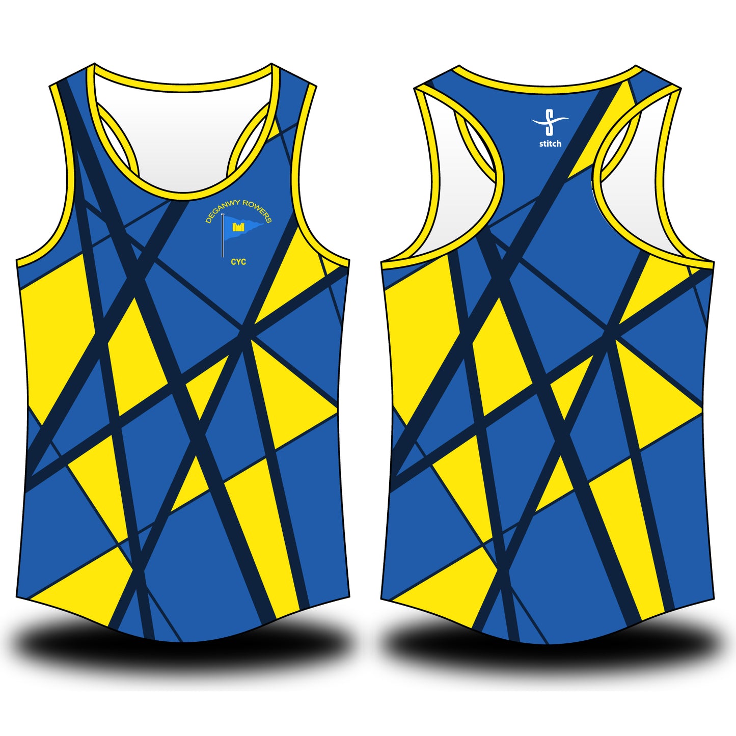 Deganwy Rowers Abstract Vest
