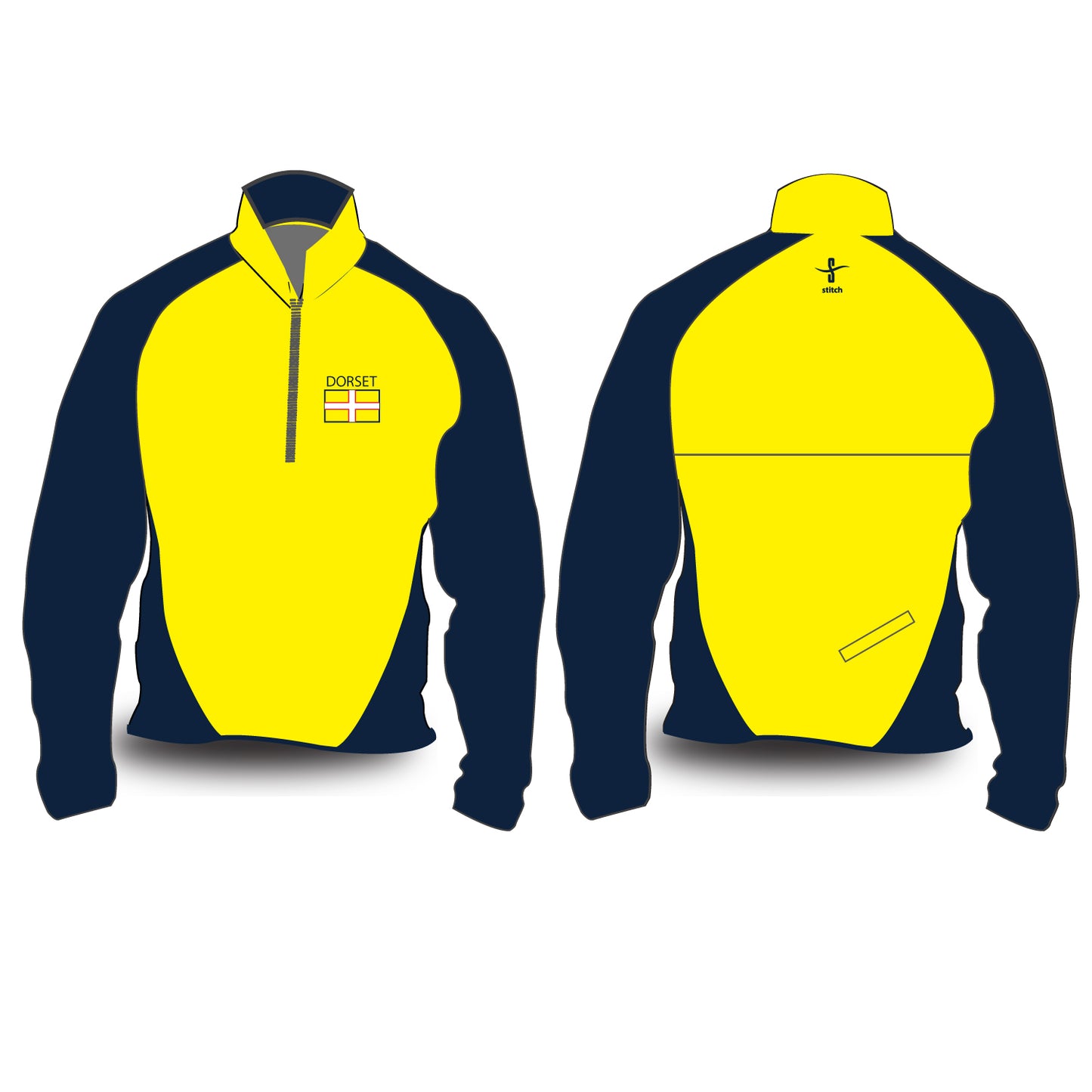 Dorset County Gig Yellow Hardshell Splash Jacket