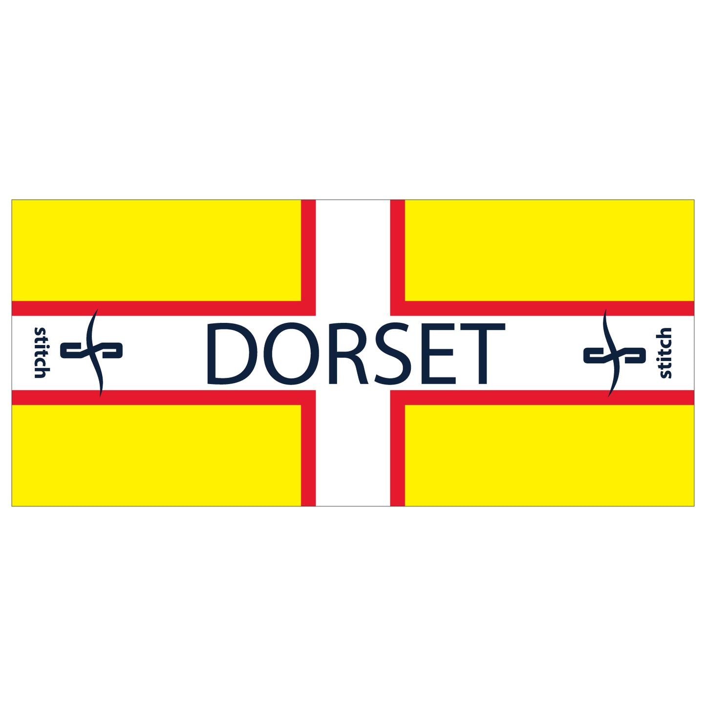 Dorset County Gig Flag Towel
