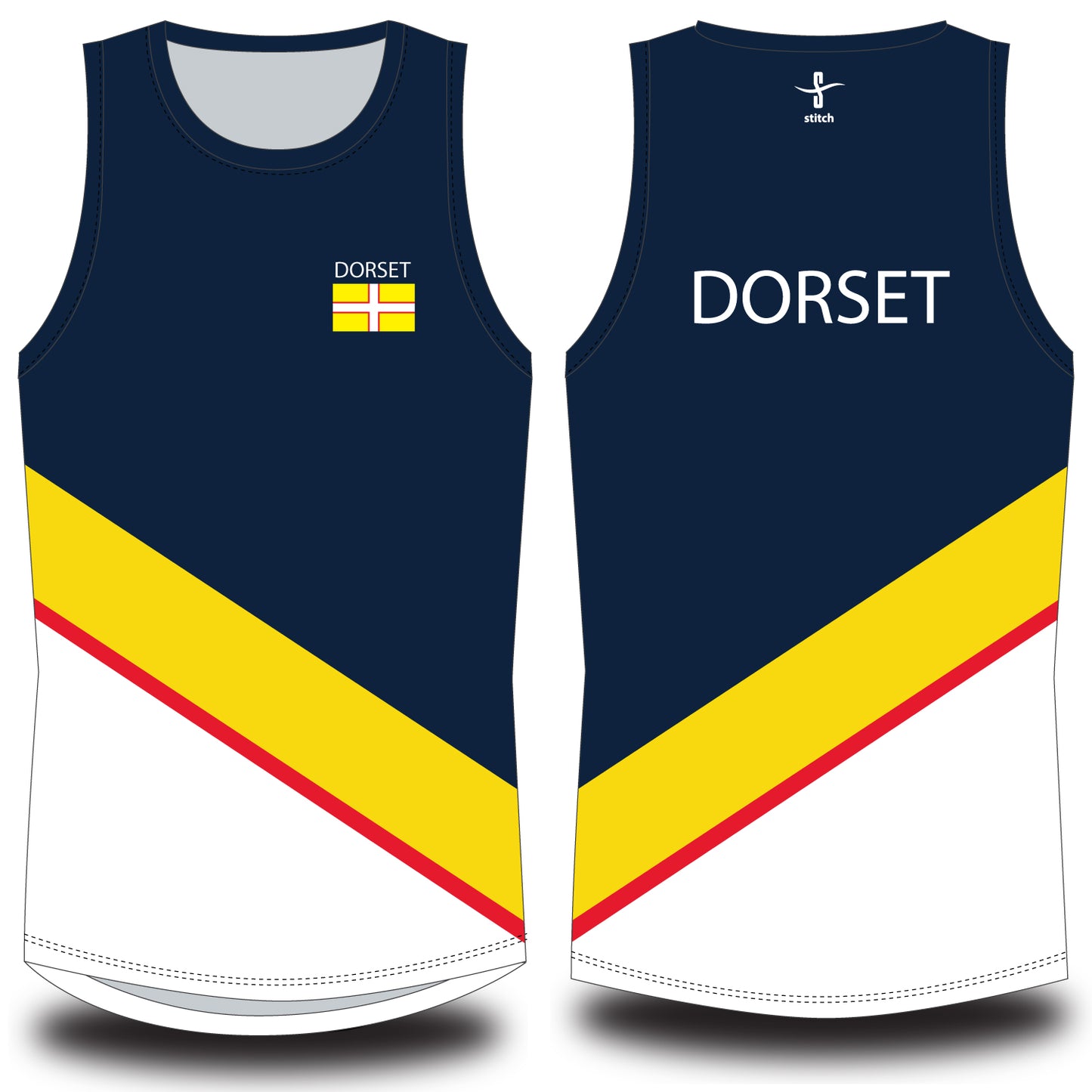 Dorset County Gig Vest Option 1
