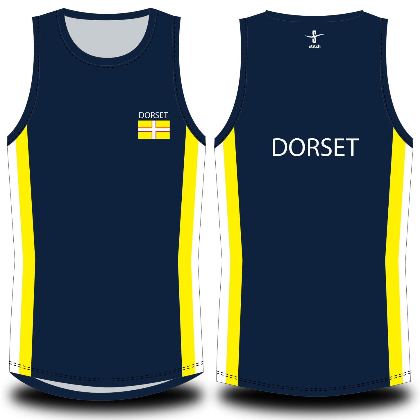 Dorset County Gig Vest Option 3