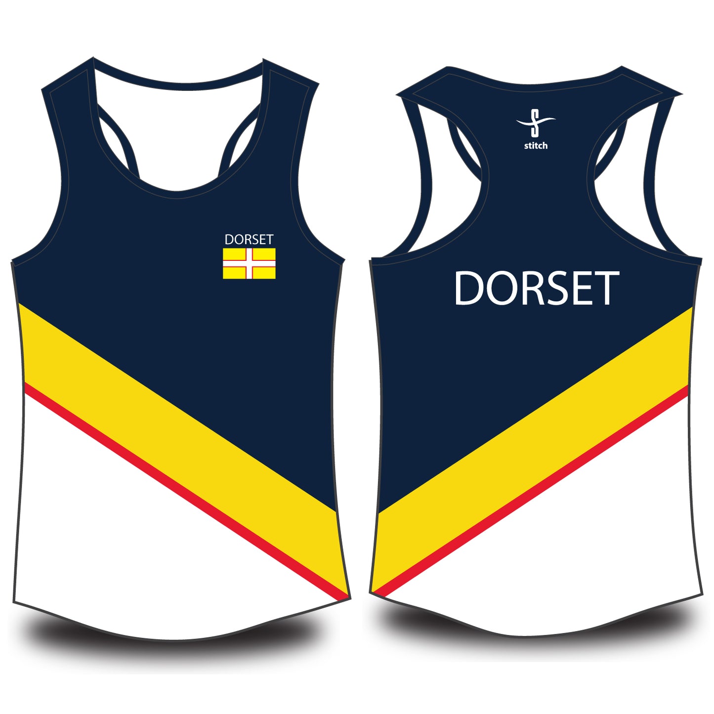 Dorset County Gig Vest Option 1