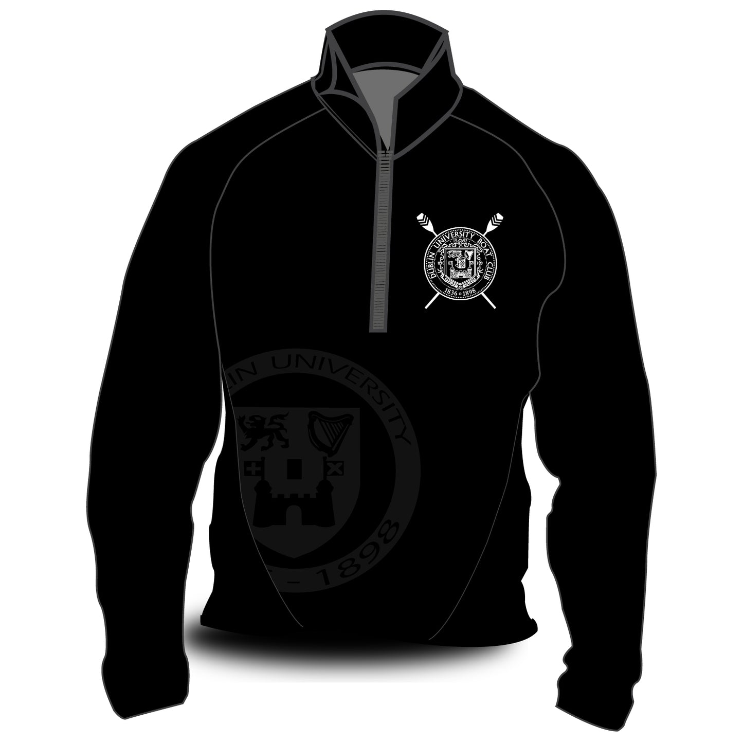 Dublin University BC Ghosted Crest Hardshell Jacket