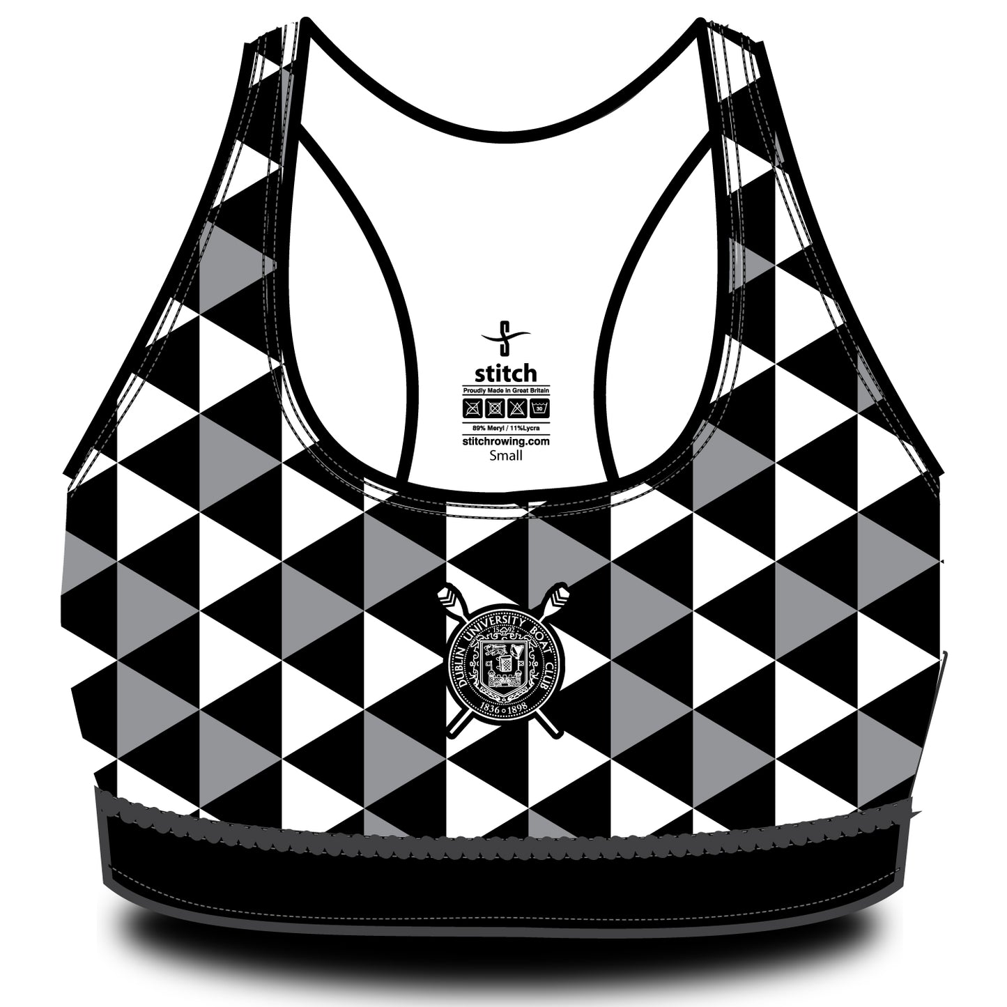 Dublin University BC Triangle Sports Bra