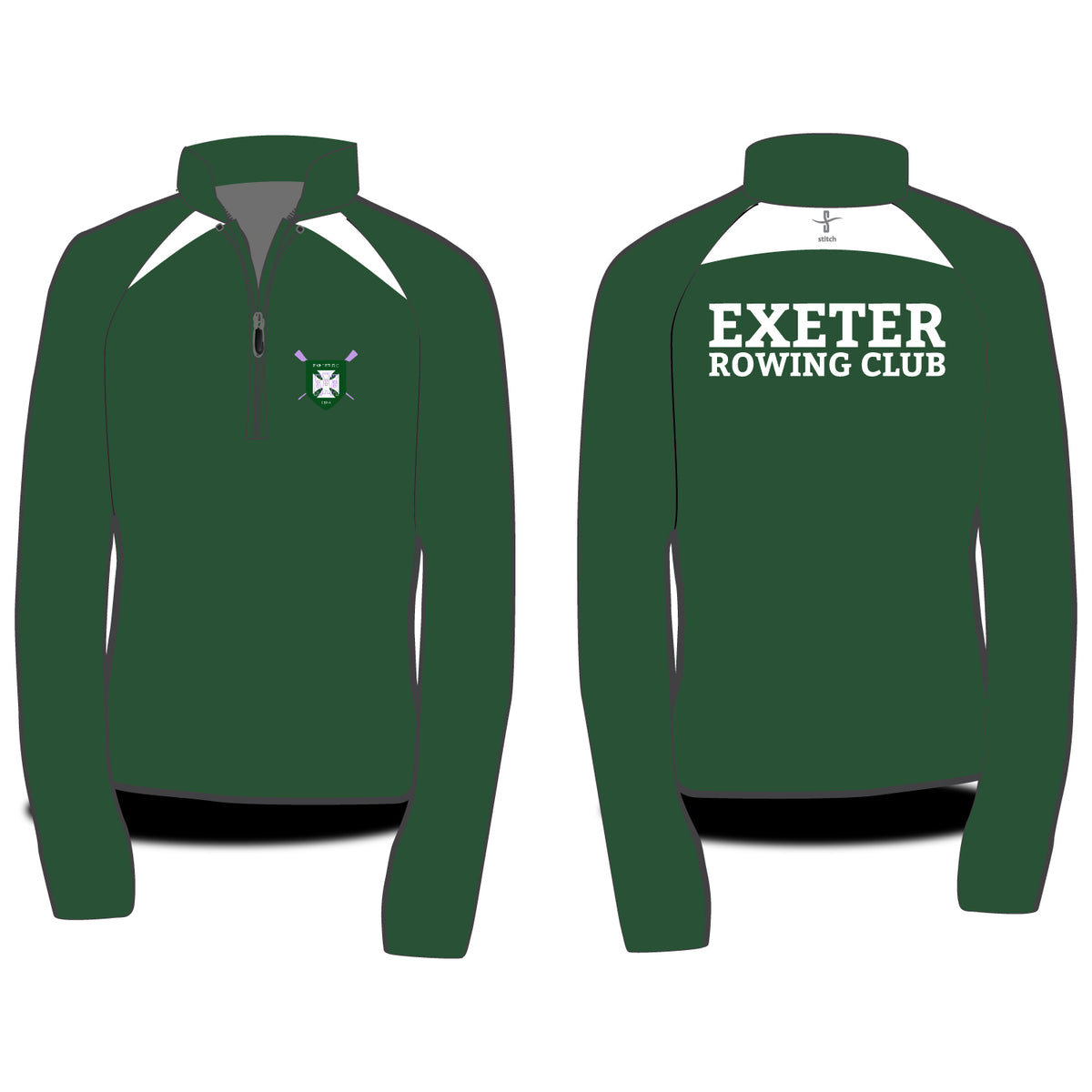 Exeter Rowing Club Fleece Lined Midlayer Option 2
