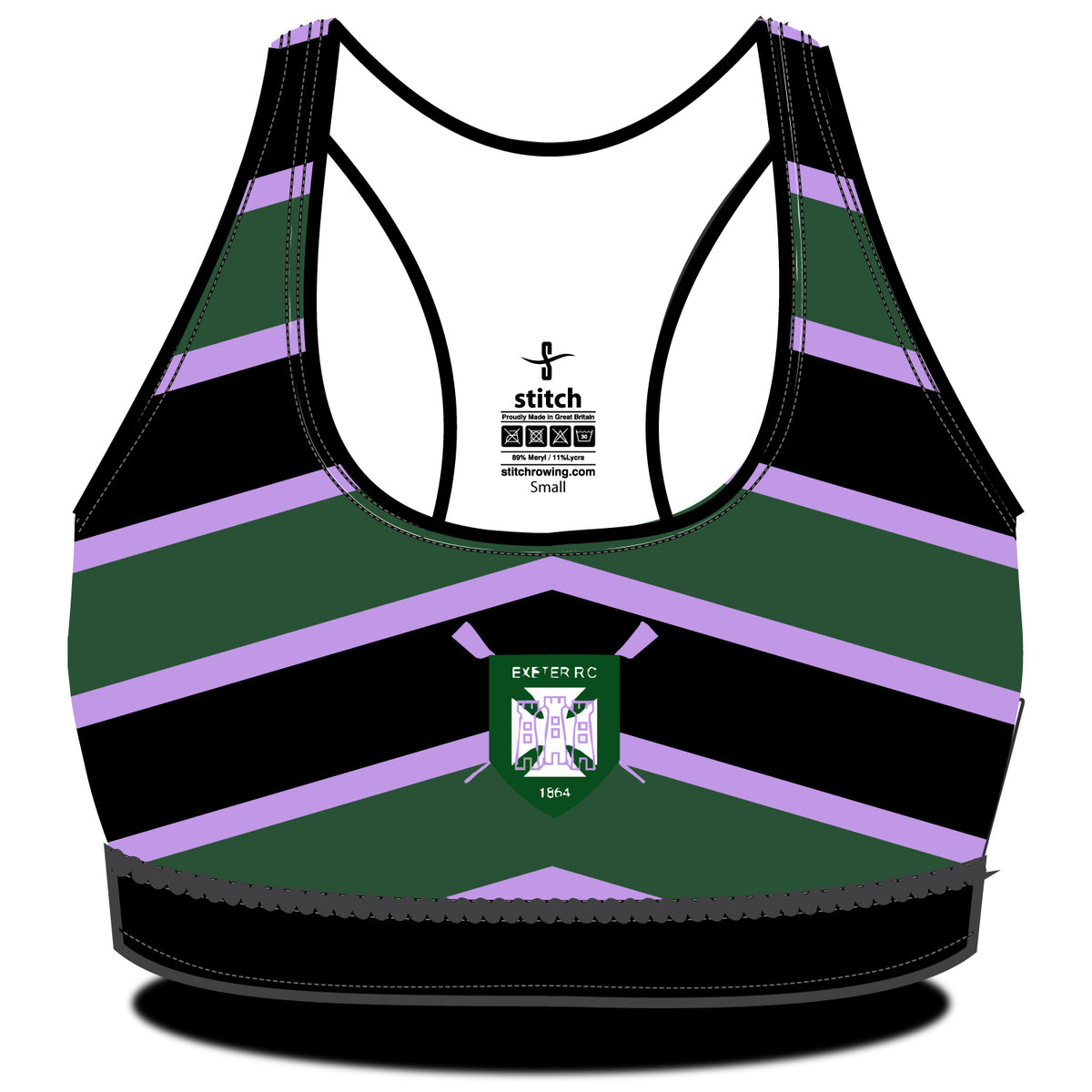 Exeter Rowing Club Sports Bra Option 2