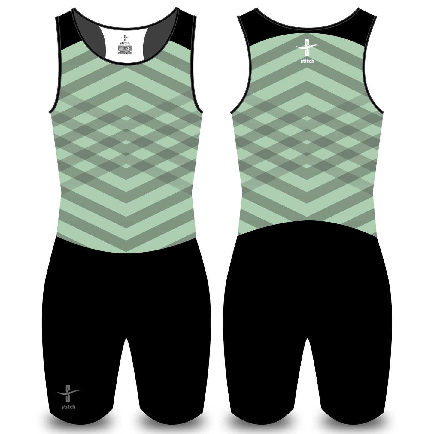 Stitch Rowing Faded Chevron AIO