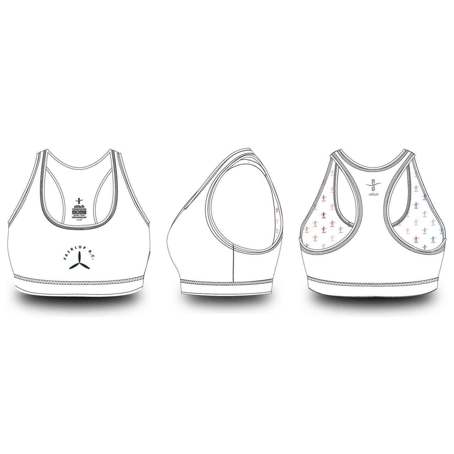 Fairlop Sports Bra White