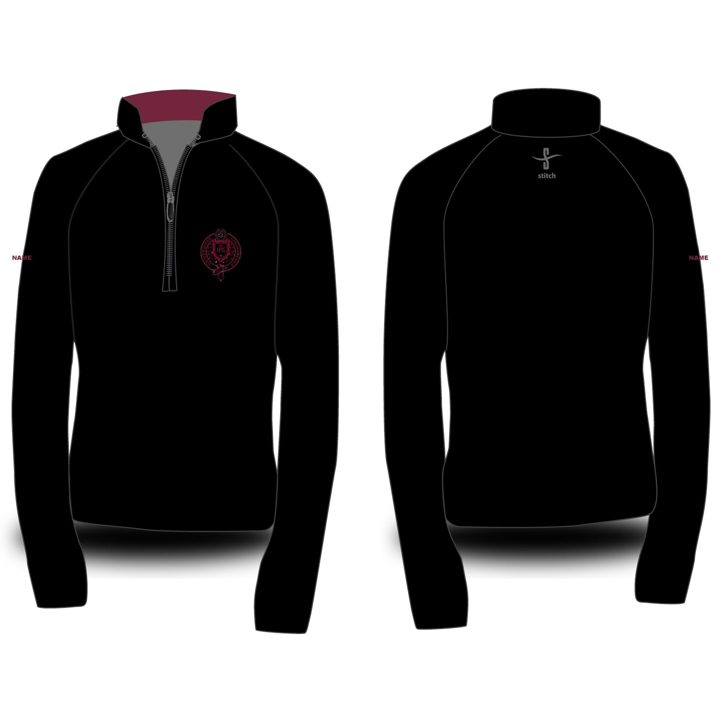 Fordham University Dark Morning Fleece