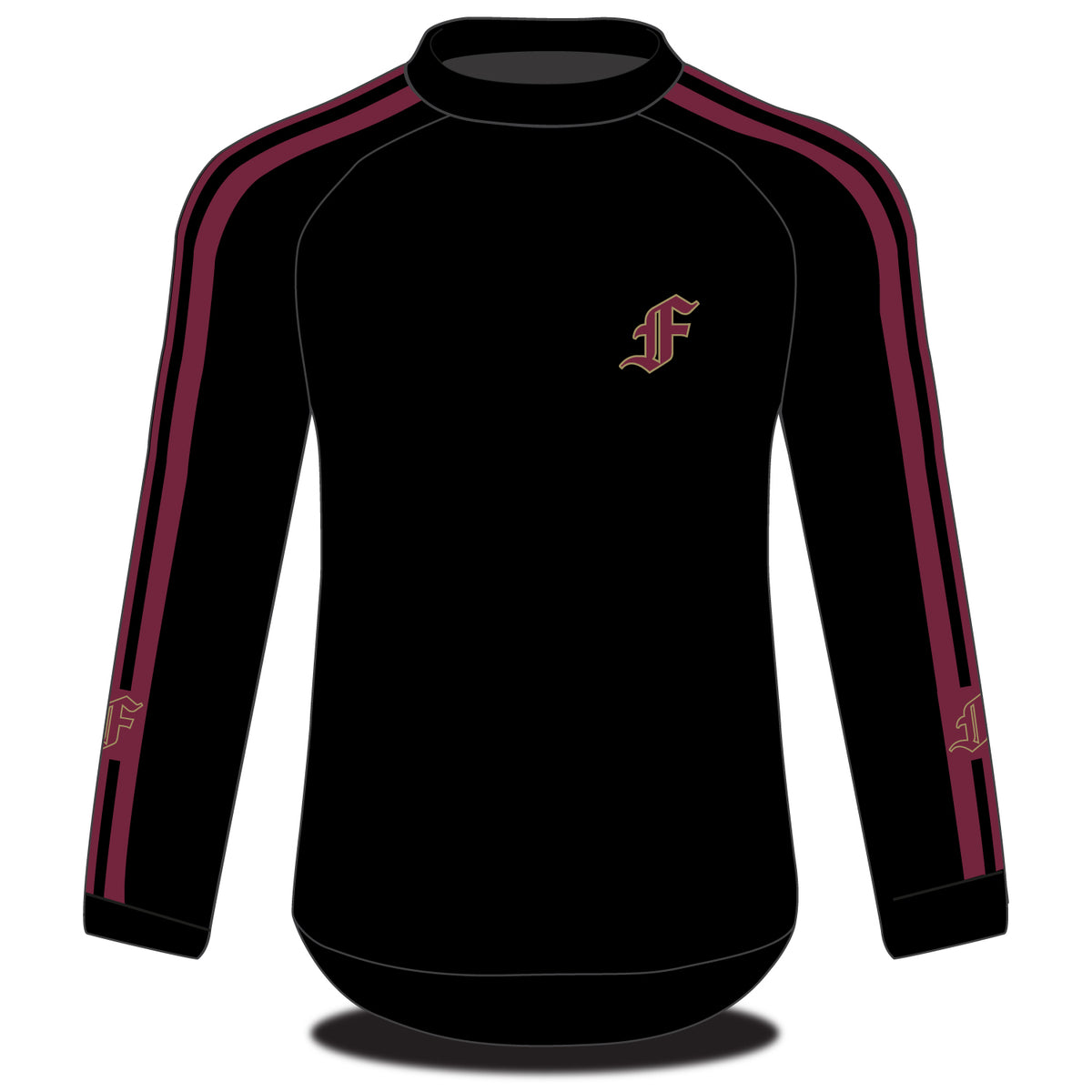 Fordham University Tech Top Long Sleeve