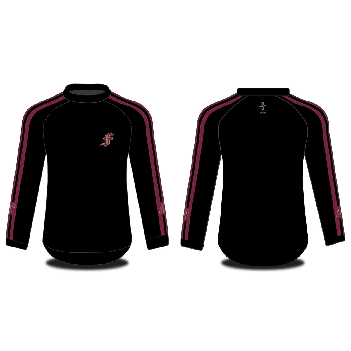 Fordham University Tech Top Long Sleeve