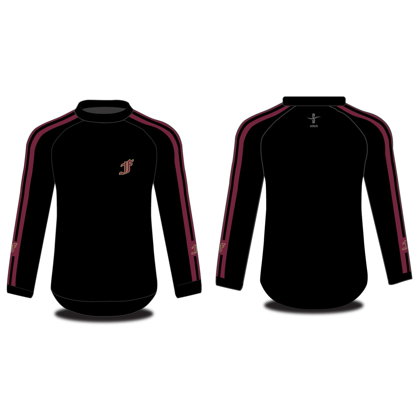 Fordham University Tech Top Long Sleeve